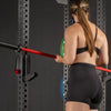 RitKeep 7ft Red Olympic Barbell Powerlifting Bar