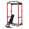 Red Squat Power Rack