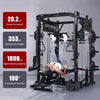 RitKeep | PMAX 4750 Dual Plate Loaded Multi Functional Smith Machine