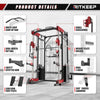 RitKeep PMAX-5600 Smith Machine Trainer Pro Home Gym Package