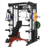 PMAX 5600 Smith Exercise Machine Trainer Pro Complete Home Gym Package