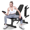 RAB-2000 Foldable Adjustable Weight Bench With Leg Attachment