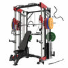 RitKeep PMAX-5600 230 LB Color Weight Plate Smith Machine Trainer Pro Home Gym Package