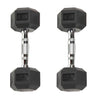 10 lb Rubberised Dumbbells