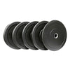 RitKeep Black 2'' Olympic Low Bounce Weight Plates